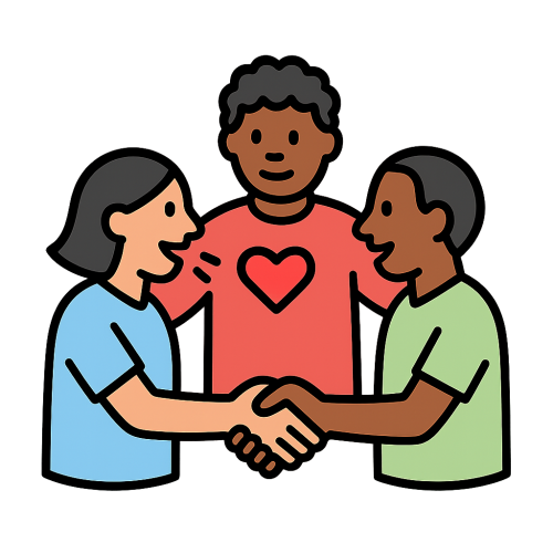 Familie en vrienden